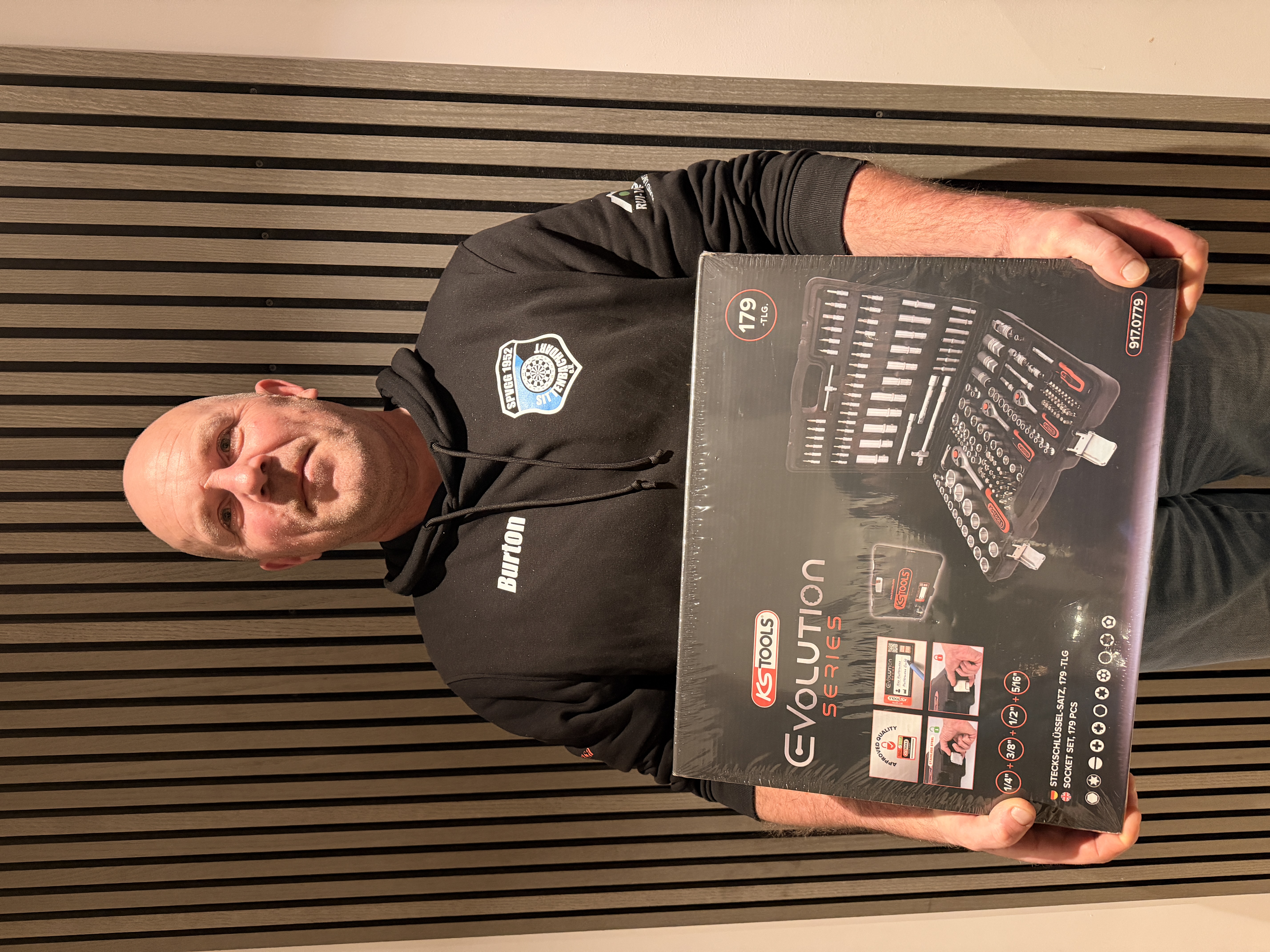 Zweitplatzierter Bernd Fuchs