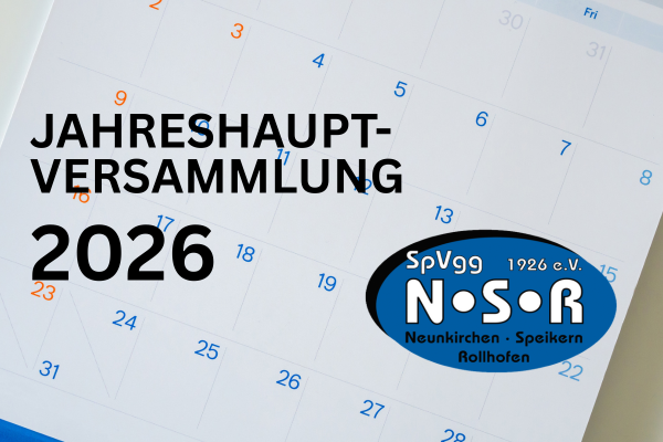 Jahreshauptversammlung 2026